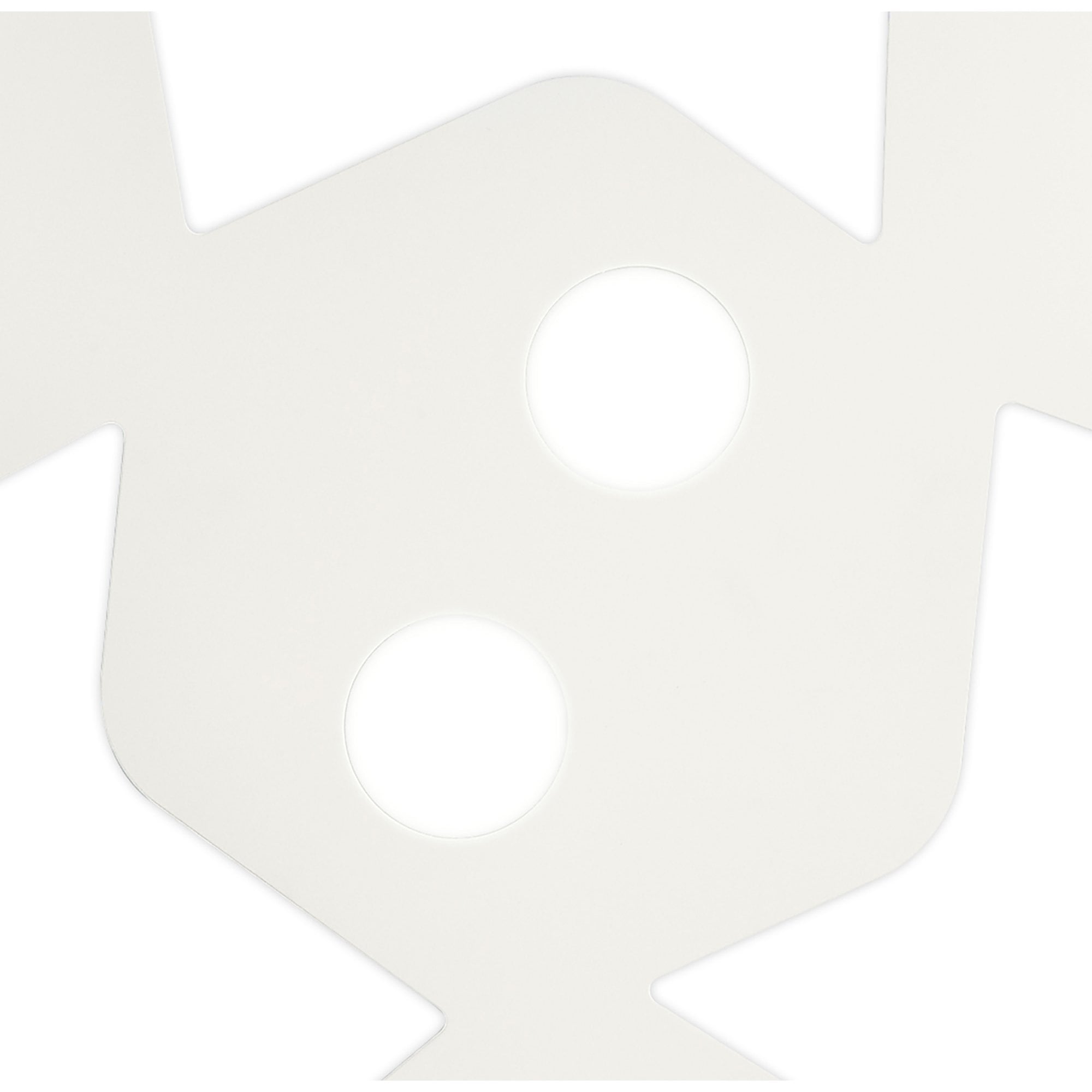M6641 Area Ceiling 5 Light Sand White