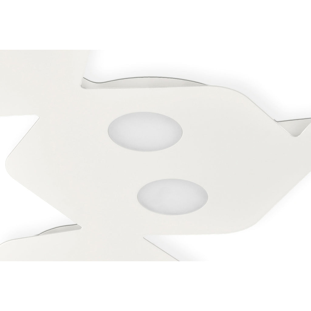 M6641 Area Ceiling 5 Light Sand White