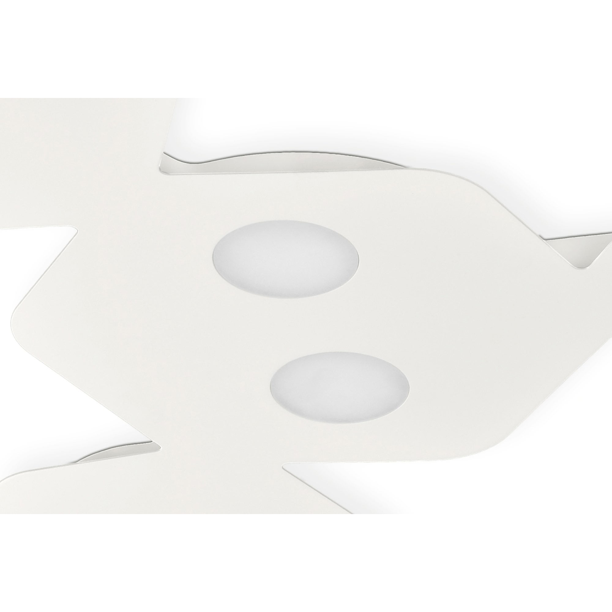 M6641 Area Ceiling 5 Light Sand White