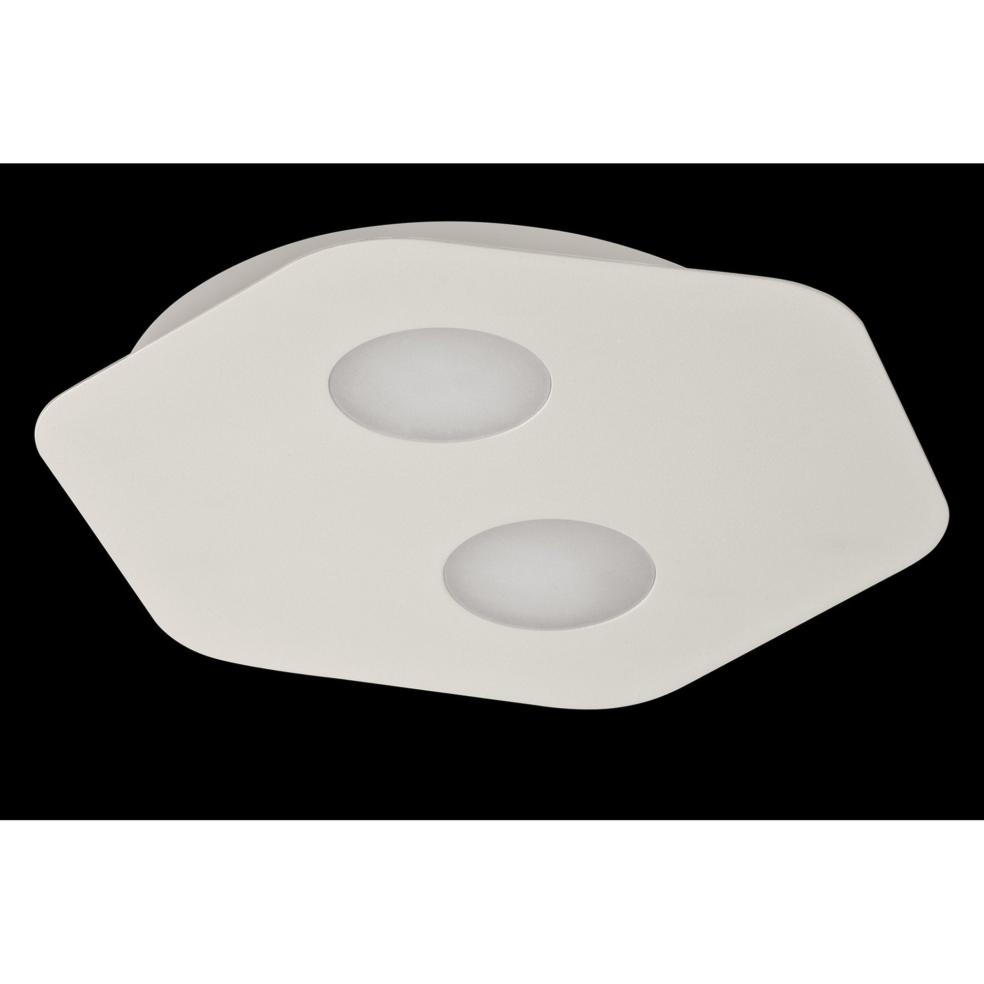 M6643 Area Ceiling 2 Light Sand White
