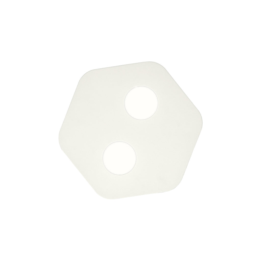 M6643 Area Ceiling 2 Light Sand White