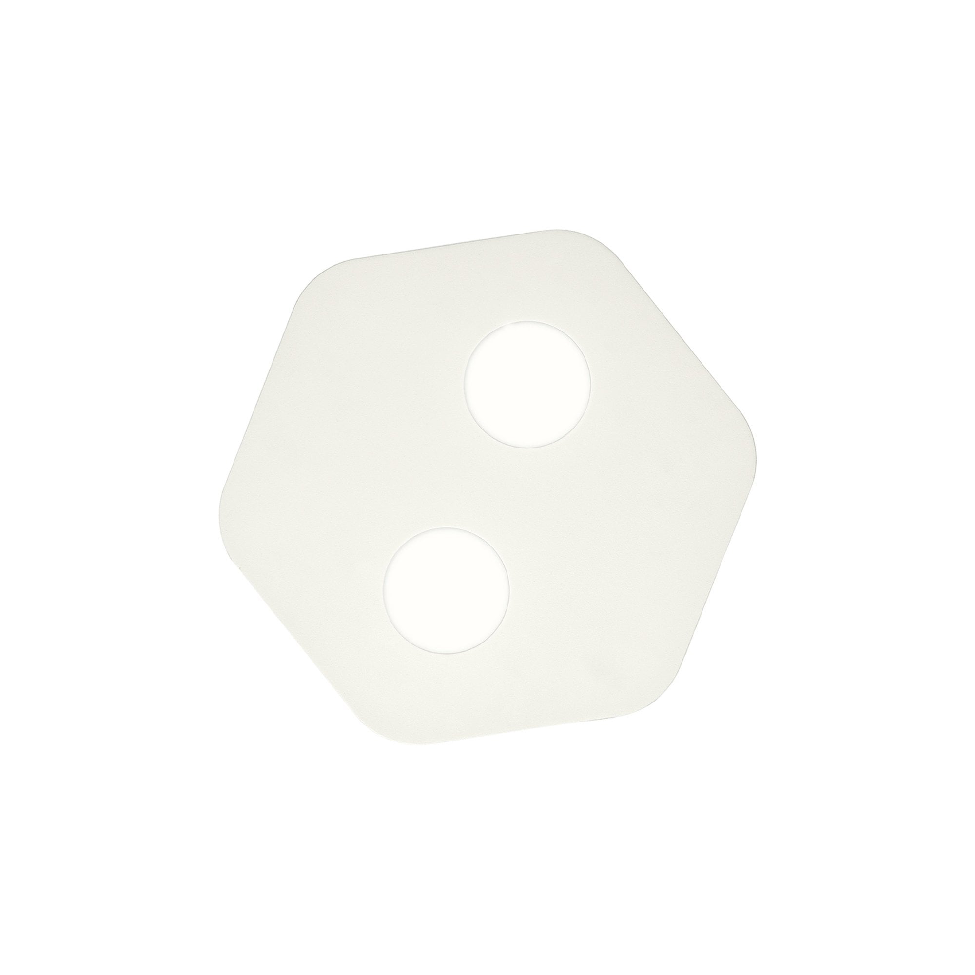 M6643 Area Ceiling 2 Light Sand White