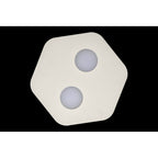 M6643 Area Ceiling 2 Light Sand White