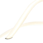 M6792 Armonia Semi Flush Spiral Dimmable 60W LED Titanium/Frosted Acrylic