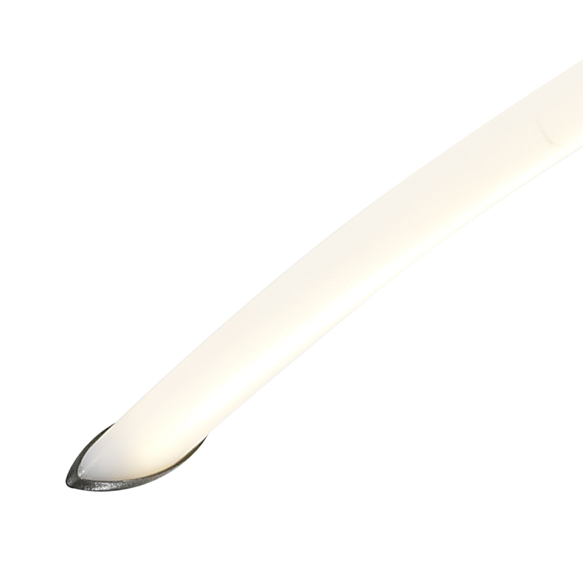 M6792 Armonia Semi Flush Spiral Dimmable 60W LED Titanium/Frosted Acrylic