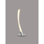 M6729 Armonia 1 Light Table Lamp 10W LED Polished Chrome/Frosted Acrylic