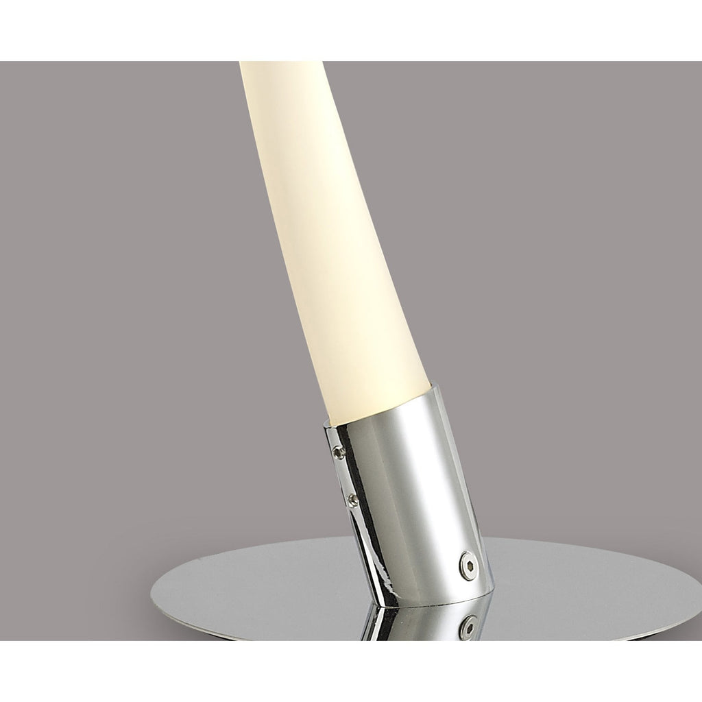 M6729 Armonia 1 Light Table Lamp 10W LED Polished Chrome/Frosted Acrylic