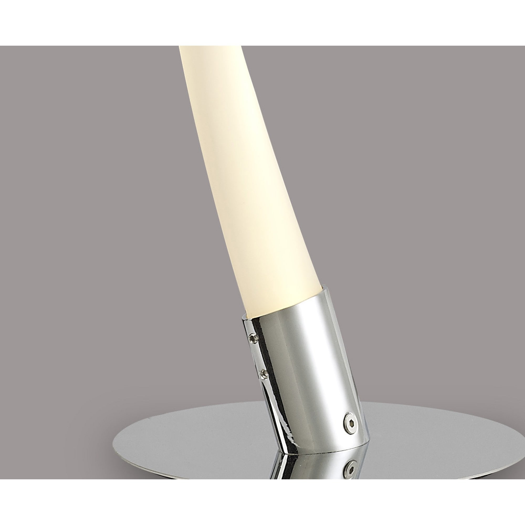 M6729 Armonia 1 Light Table Lamp 10W LED Polished Chrome/Frosted Acrylic
