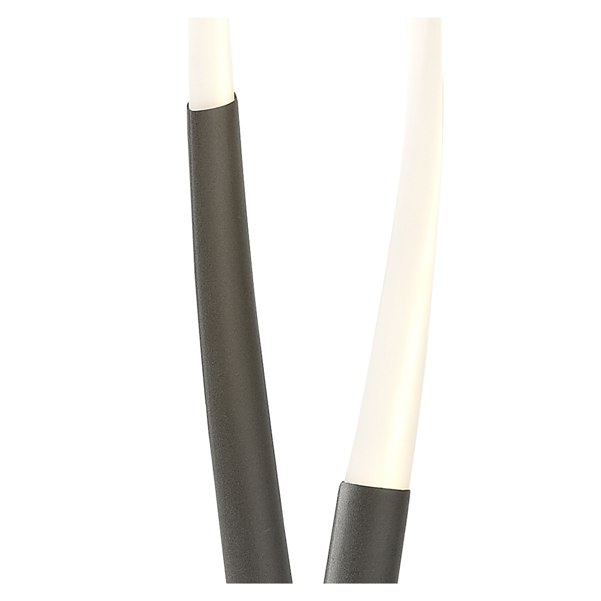 M6800 Armonia Floor Lamp 30W LED Titanium/Frosted Acrylic