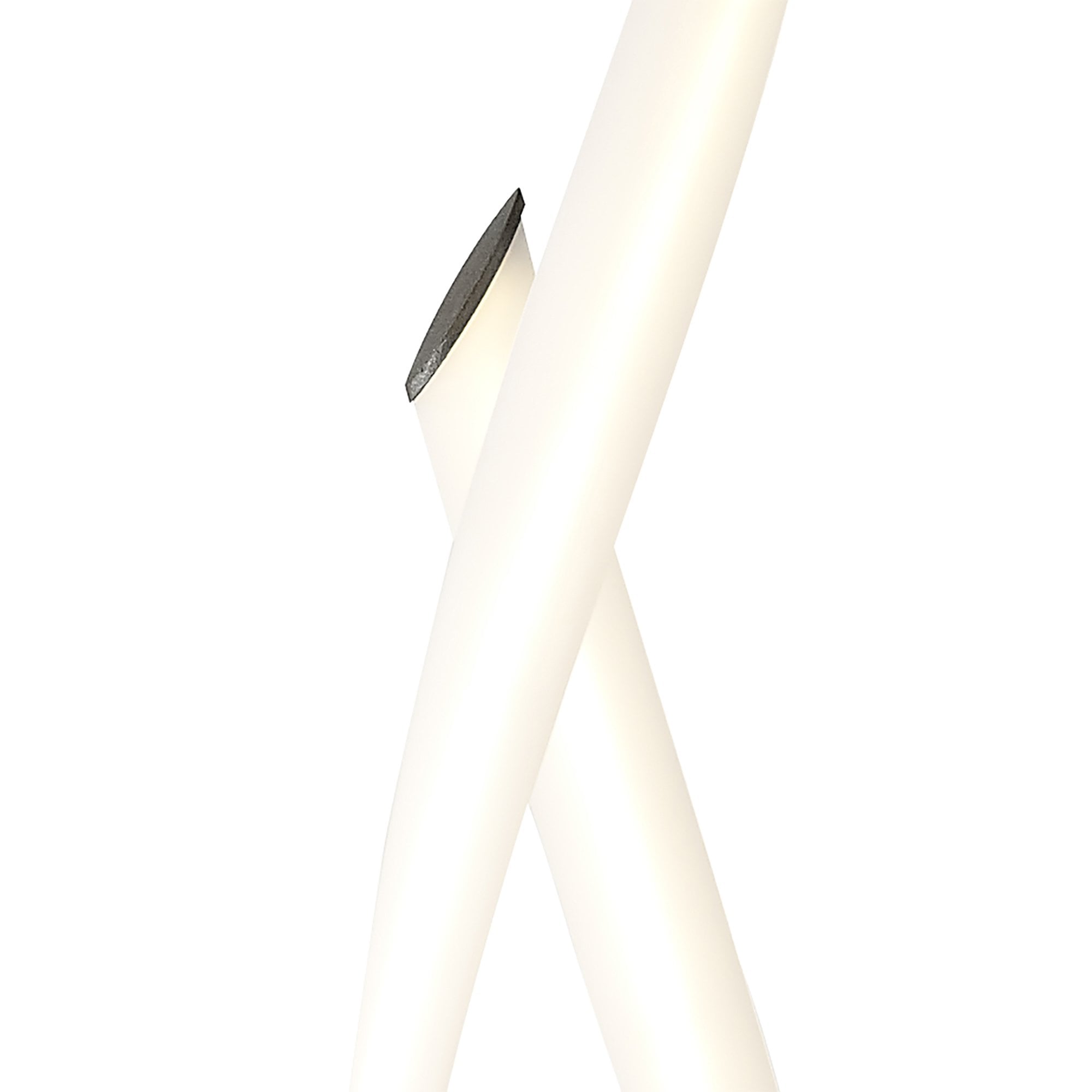 M6800 Armonia Floor Lamp 30W LED Titanium/Frosted Acrylic