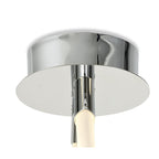 M6731 Armonia Semi Flush Curl 40W LED Polished Chrome/Frosted Acrylic