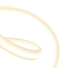 M6731 Armonia Semi Flush Curl 40W LED Polished Chrome/Frosted Acrylic