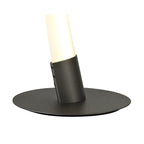 M6799 Armonia 1 Light Table Lamp 10W LED Titanium/Frosted Acrylic