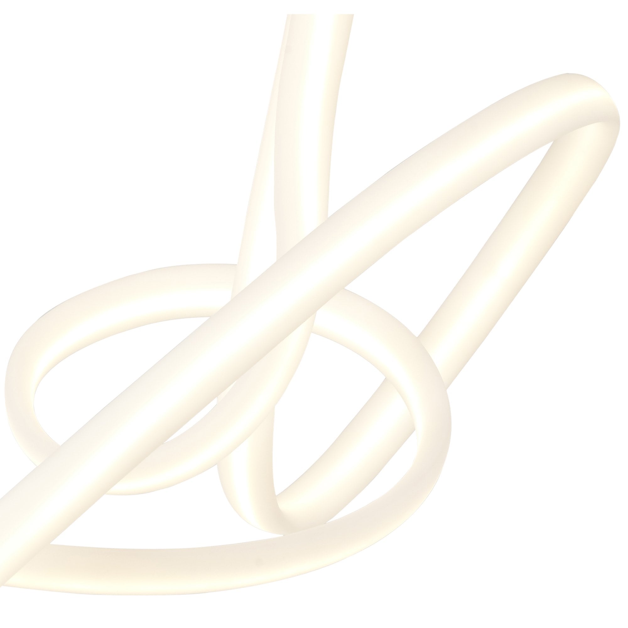 M6791 Armonia Semi Flush Medium Ribbons Dimmable 60W LED Titanium/Frosted Acrylic