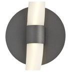 M6797 Armonia Wall Lamp Wave Dimmable 12W LED Titanium/Frosted Acrylic