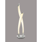 M6728 Armonia 2 Light Table Lamp 18W LED Polished Chrome/Frosted Acrylic