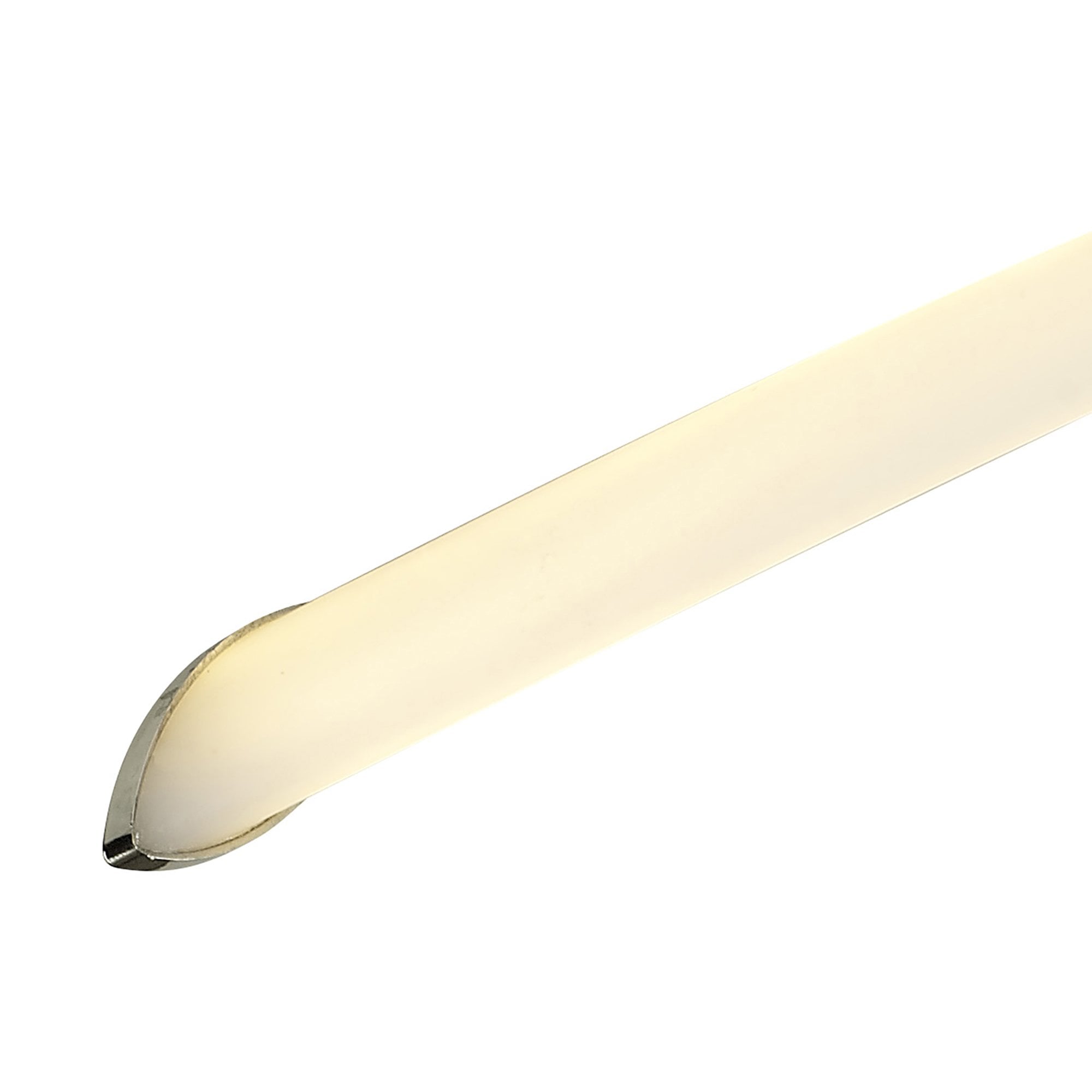 M6725 Armonia Semi Flush Medium Loop 25W LED Polished Chrome/Frosted Acrylic