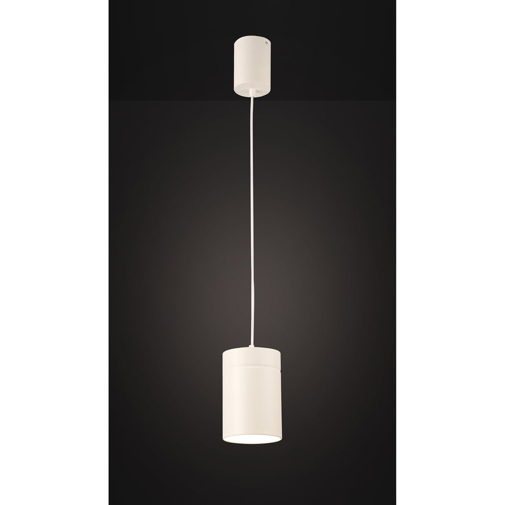M5622 Aruba Pendant Large 12cm Round 1 x E27 Matt White