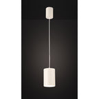 M5622 Aruba Pendant Large 12cm Round 1 x E27 Matt White