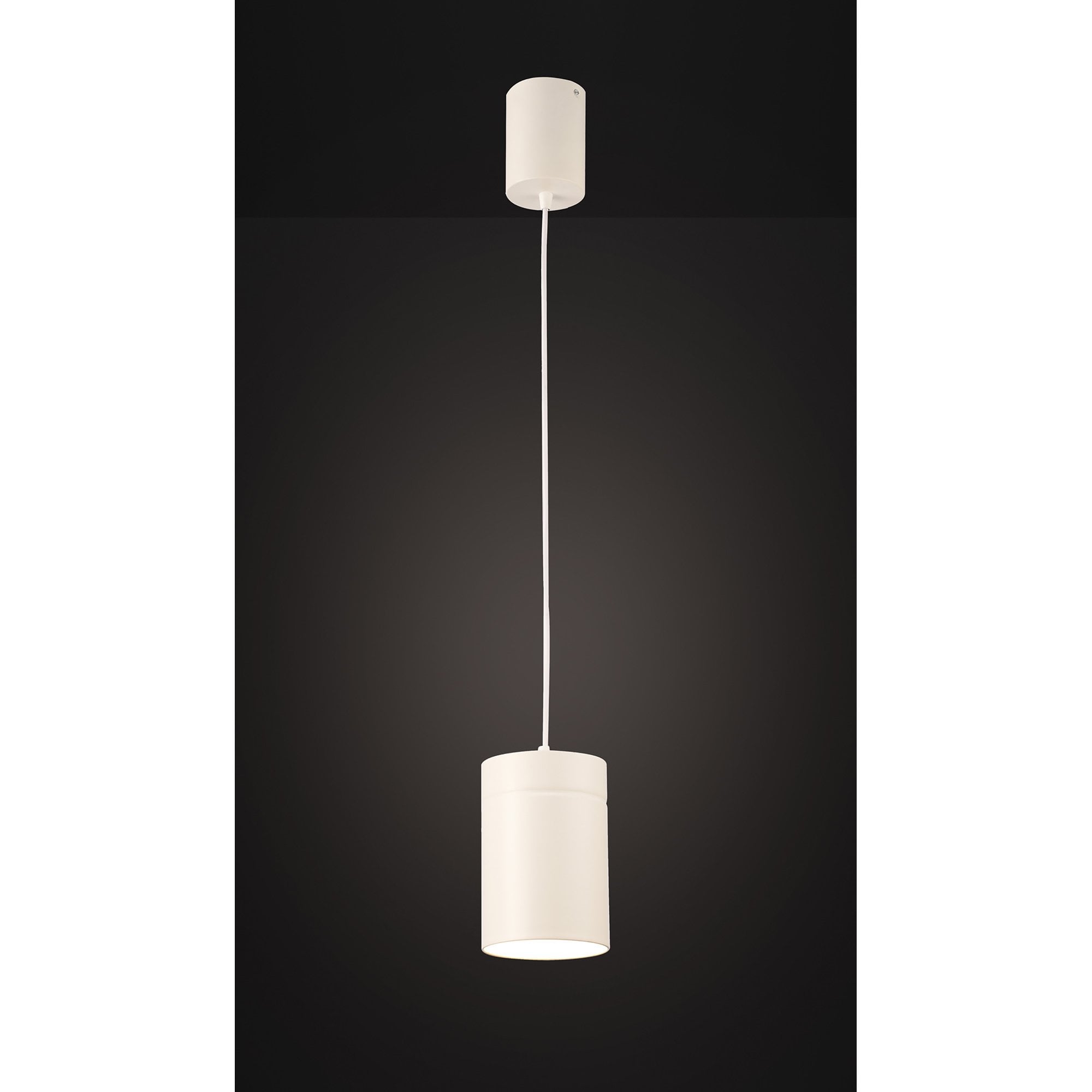 M5622 Aruba Pendant Large 12cm Round 1 x E27 Matt White