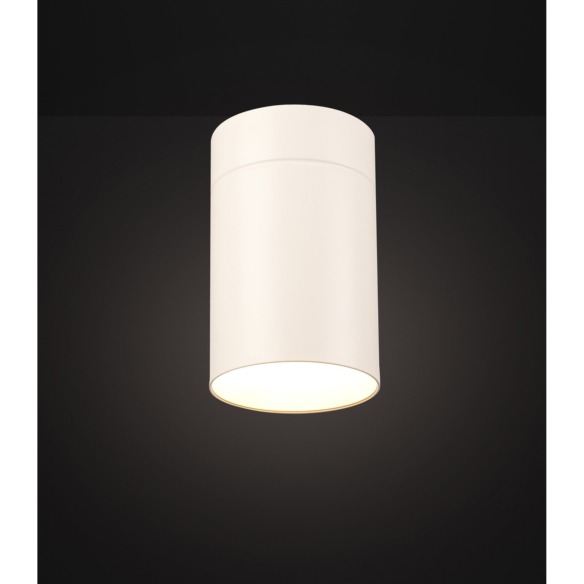 M5626 Aruba Flush Large 12cm Round 1 x E27 Matt White