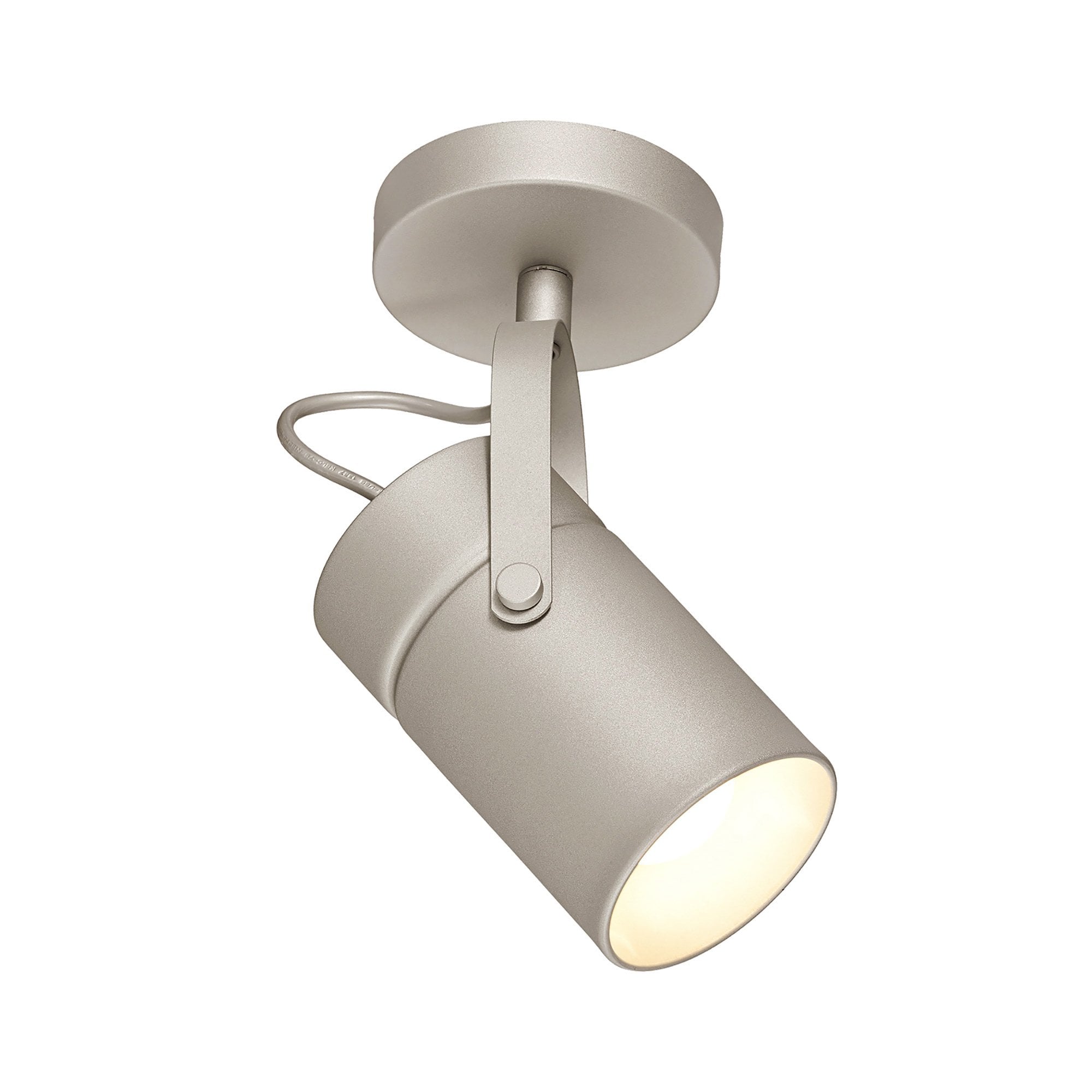 M6016 Aruba Spot 1L 1 x E27 Max 40W (Not Incl) Silver
