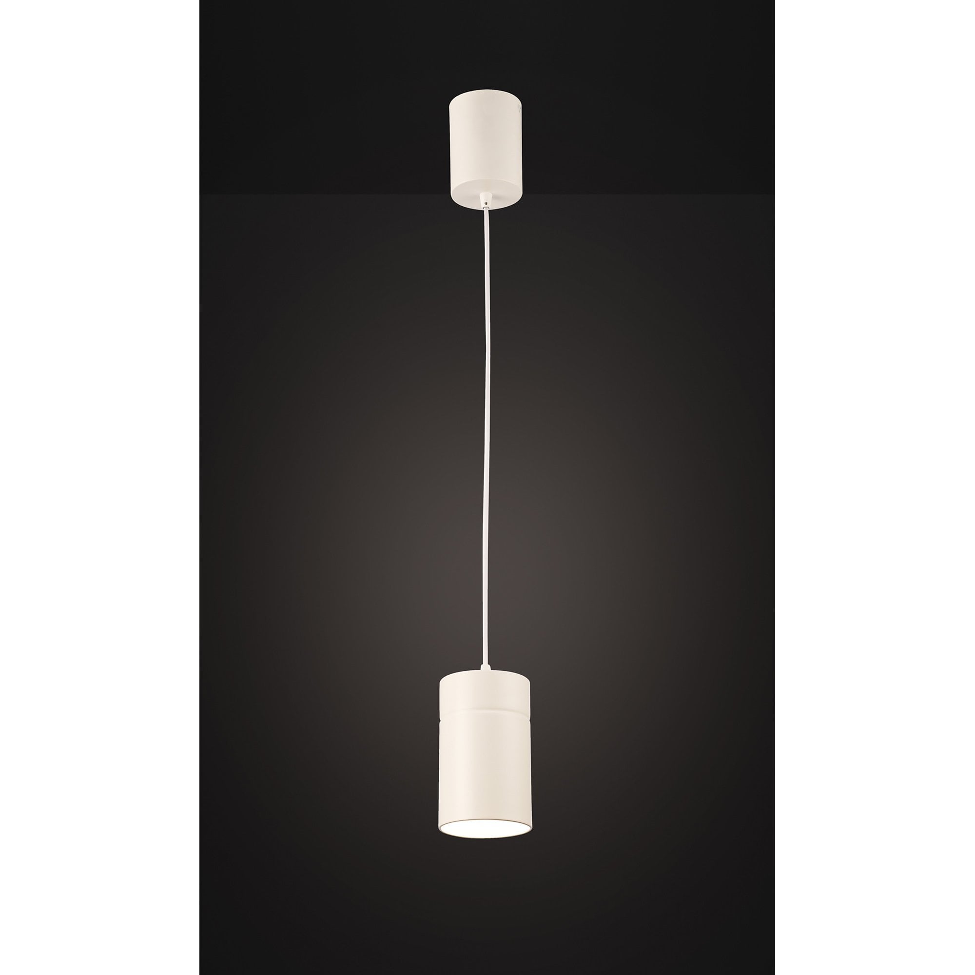 M5623 Aruba Pendant Small 9.5cm Round 1 x E27 Matt White
