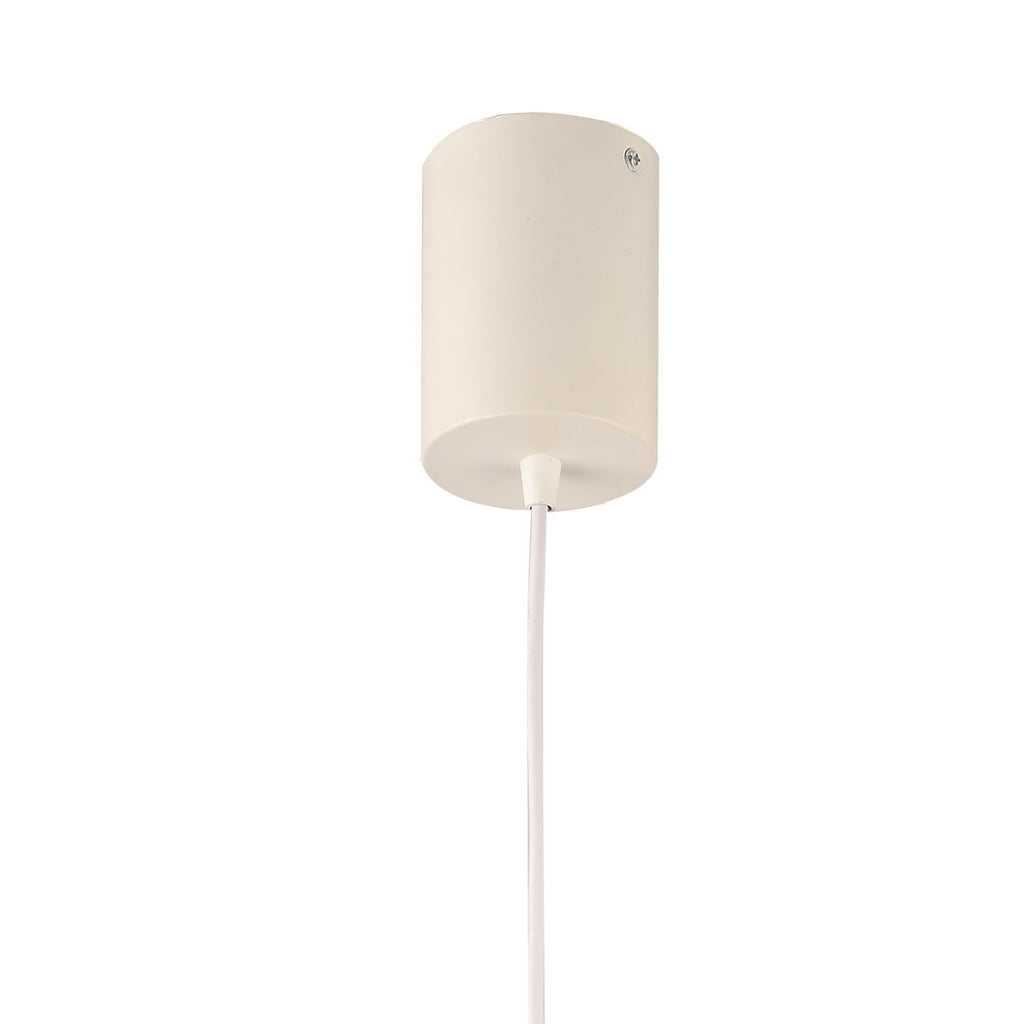 M5623 Aruba Pendant Small 9.5cm Round 1 x E27 Matt White