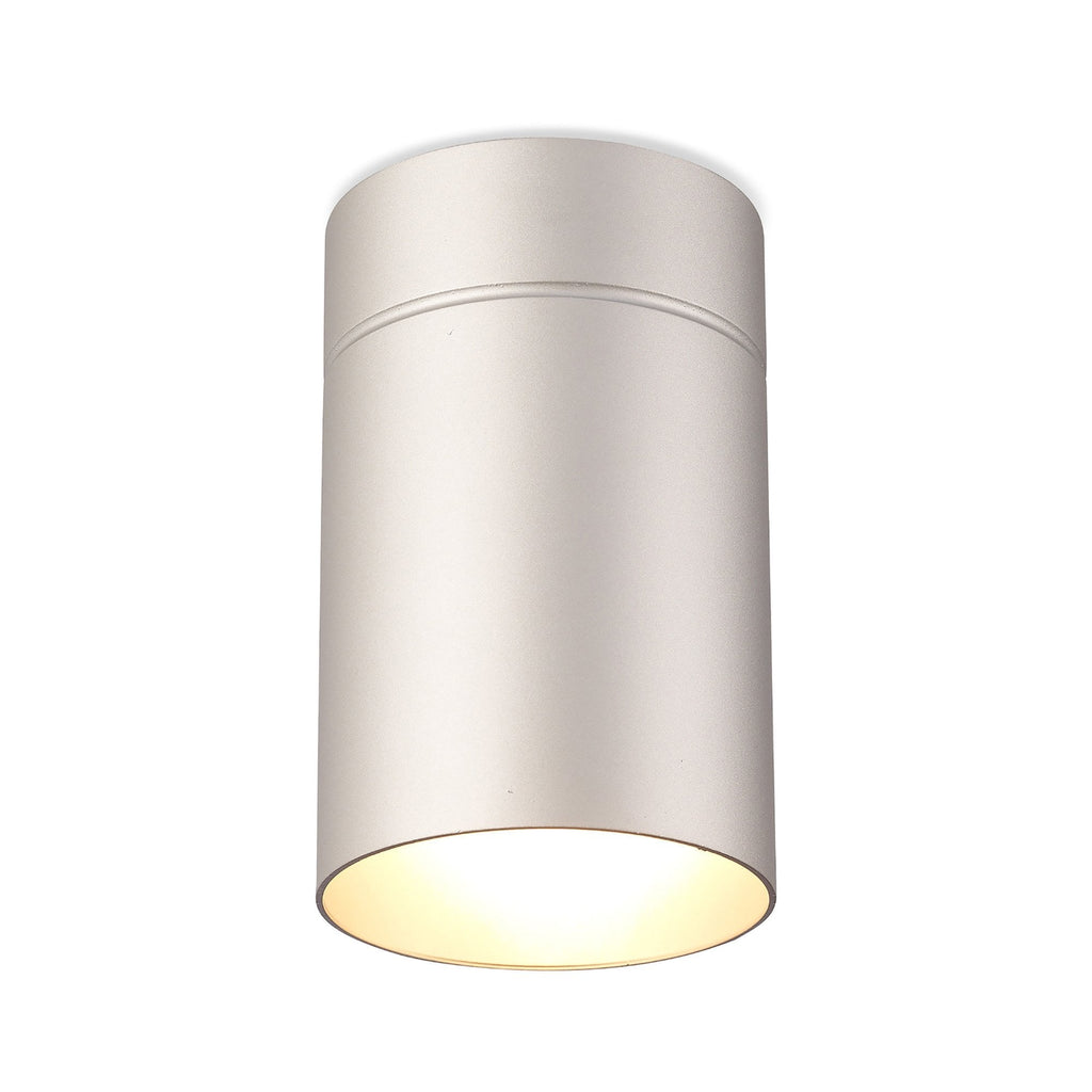M5628 Aruba Flush Large 12cm Round 1 x E27 Silver