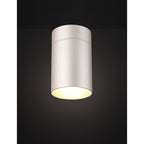 M5628 Aruba Flush Large 12cm Round 1 x E27 Silver