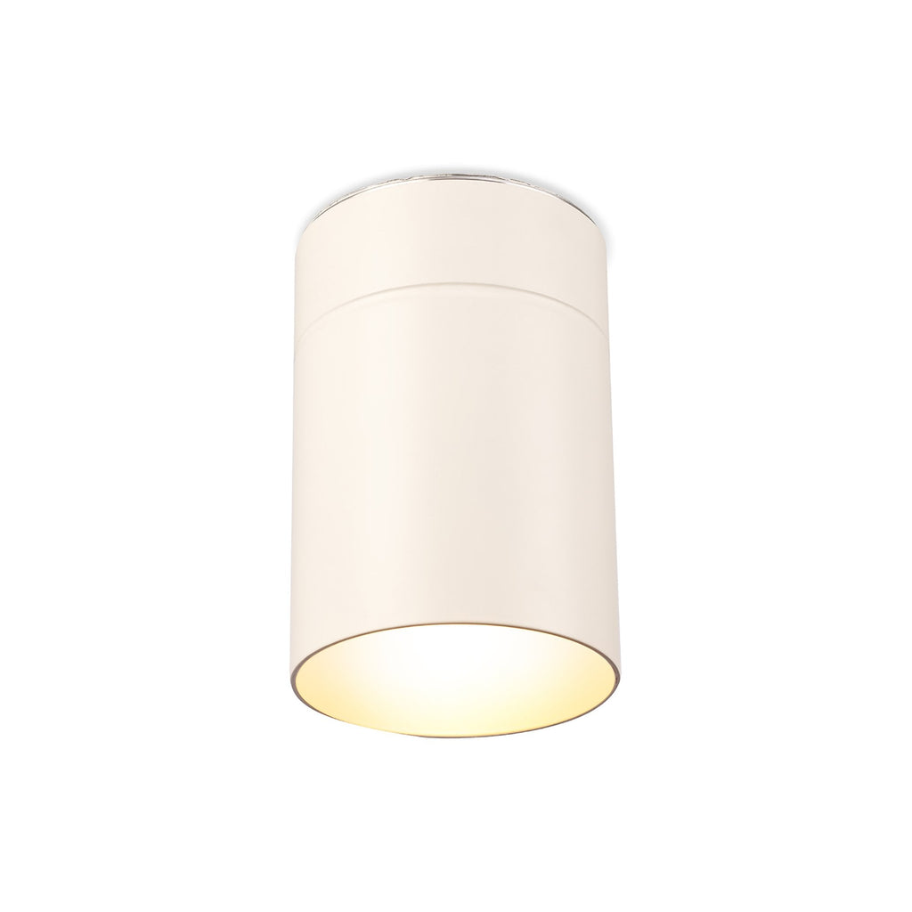 M5627 Aruba Flush Small 9.5cm Round 1 x E27 Matt White