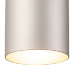 M5629 Aruba Flush Small 9.5cm Round 1 x E27 Silver
