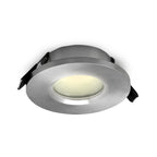 M6406 Atlantis Recessed Downlight 8.3cm Round Brushed Aluminium