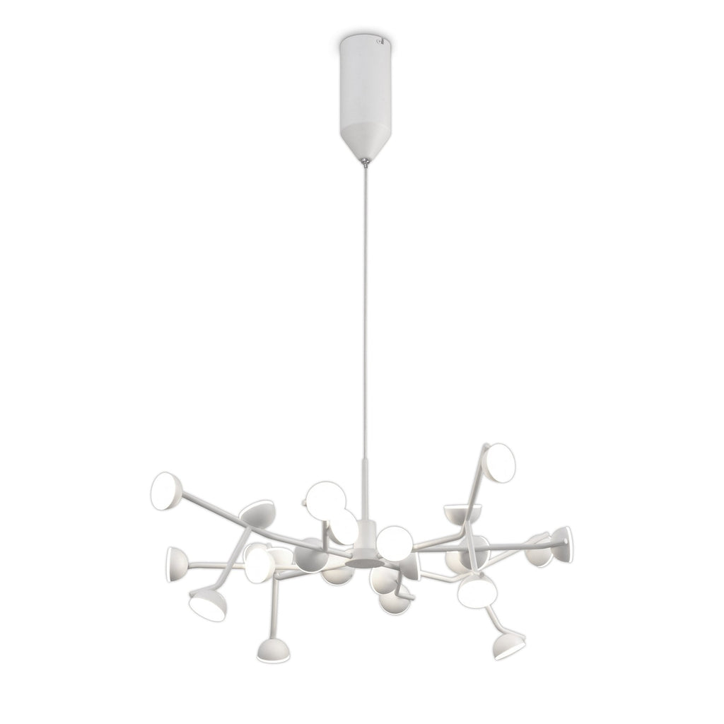 M6261 Adn 24 Light Pendant Round 65.8cm 72W LED White