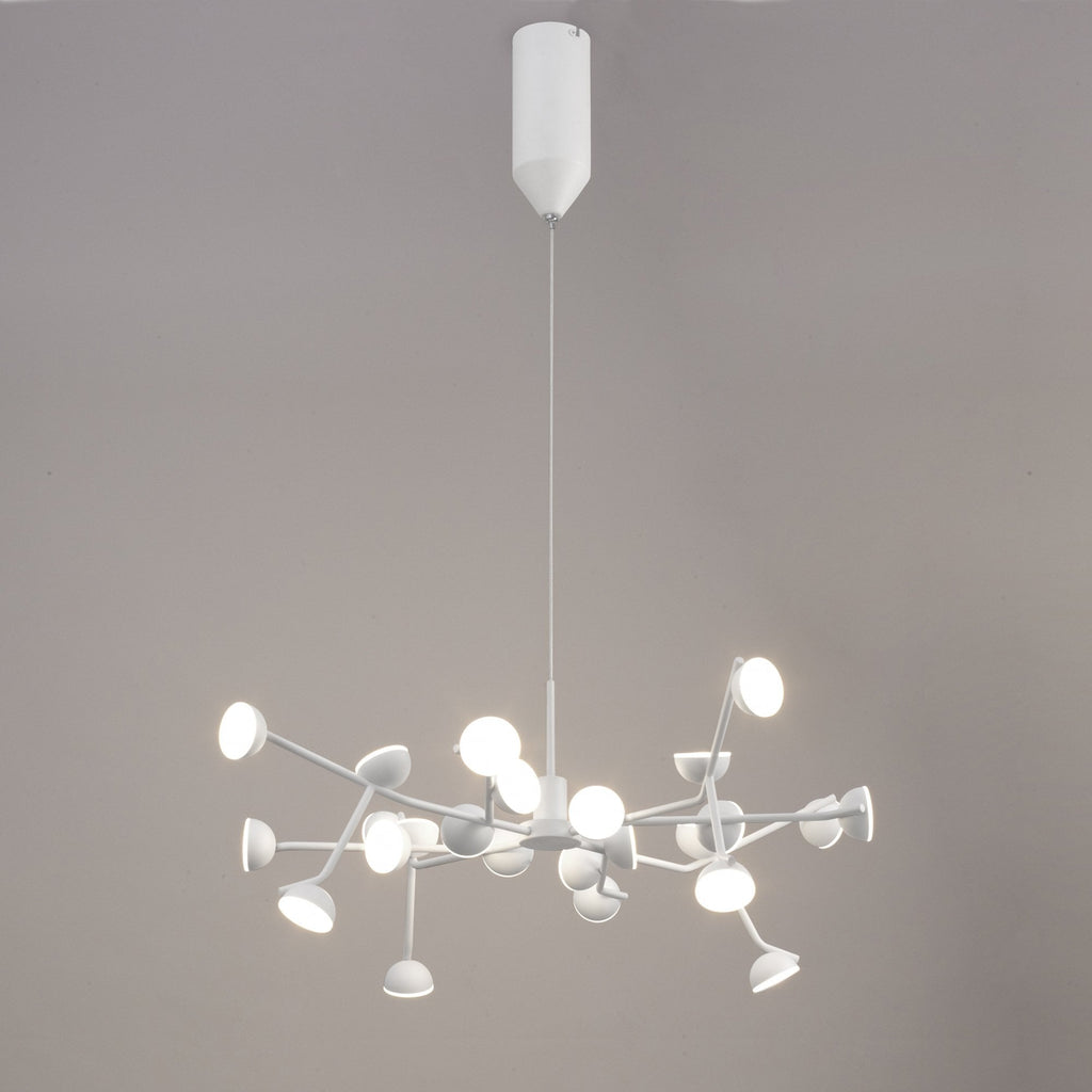 M6261 Adn 24 Light Pendant Round 65.8cm 72W LED White