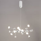 M6261 Adn 24 Light Pendant Round 65.8cm 72W LED White