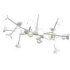 M6261 Adn 24 Light Pendant Round 65.8cm 72W LED White