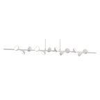 M6262 Adn 12 Light Linear Pendant 100cm 36W LED White