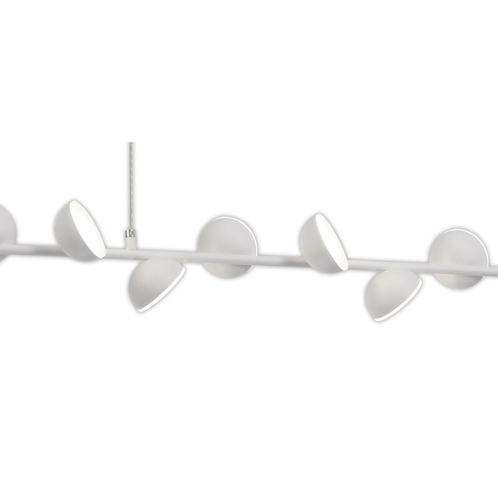 M6262 Adn 12 Light Linear Pendant 100cm 36W LED White