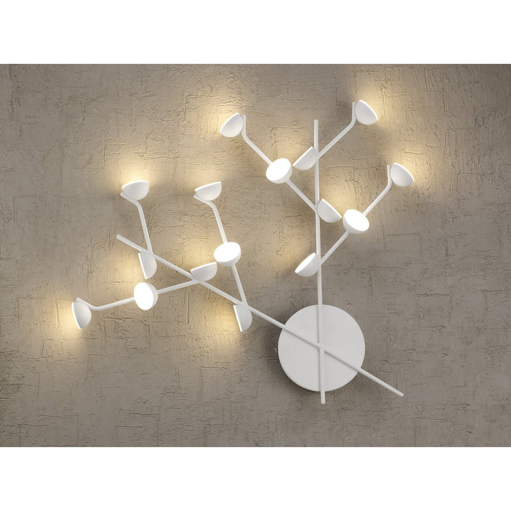 M6263 Adn 16 Light Wall Lamp 48W LED White