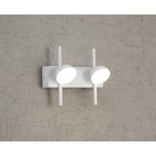 M6265 Adn 2 Light Wall Lamp 6W LED White