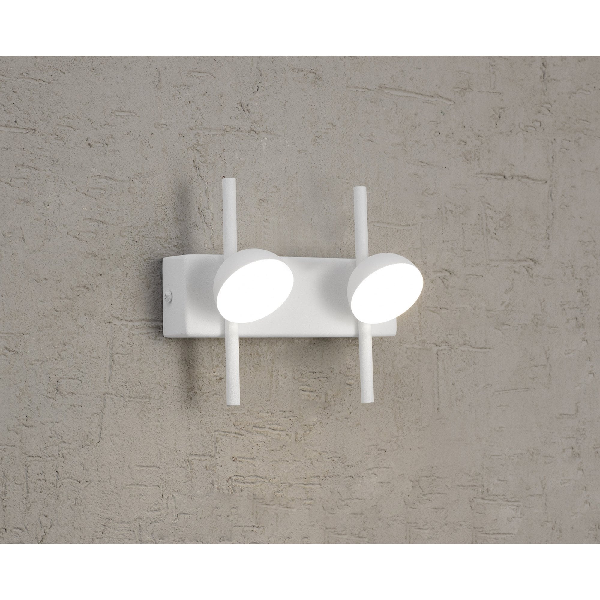 M6265 Adn 2 Light Wall Lamp 6W LED White