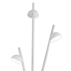 M6267 Adn 3 Light Table Lamp 52cm 9W LED White