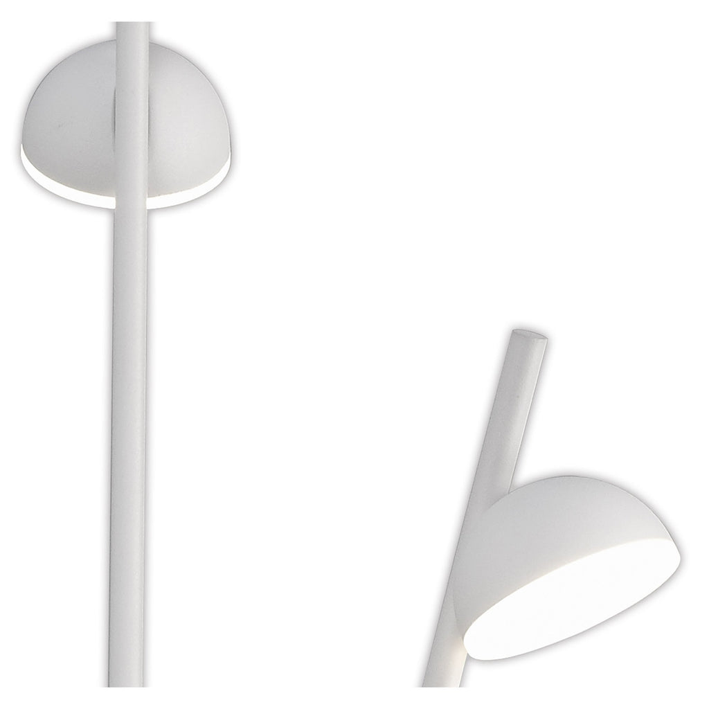 M6267 Adn 3 Light Table Lamp 52cm 9W LED White