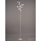 M6268 Adn 10 Light Floor Lamp 158cm 30W LED White