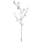 M6268 Adn 10 Light Floor Lamp 158cm 30W LED White