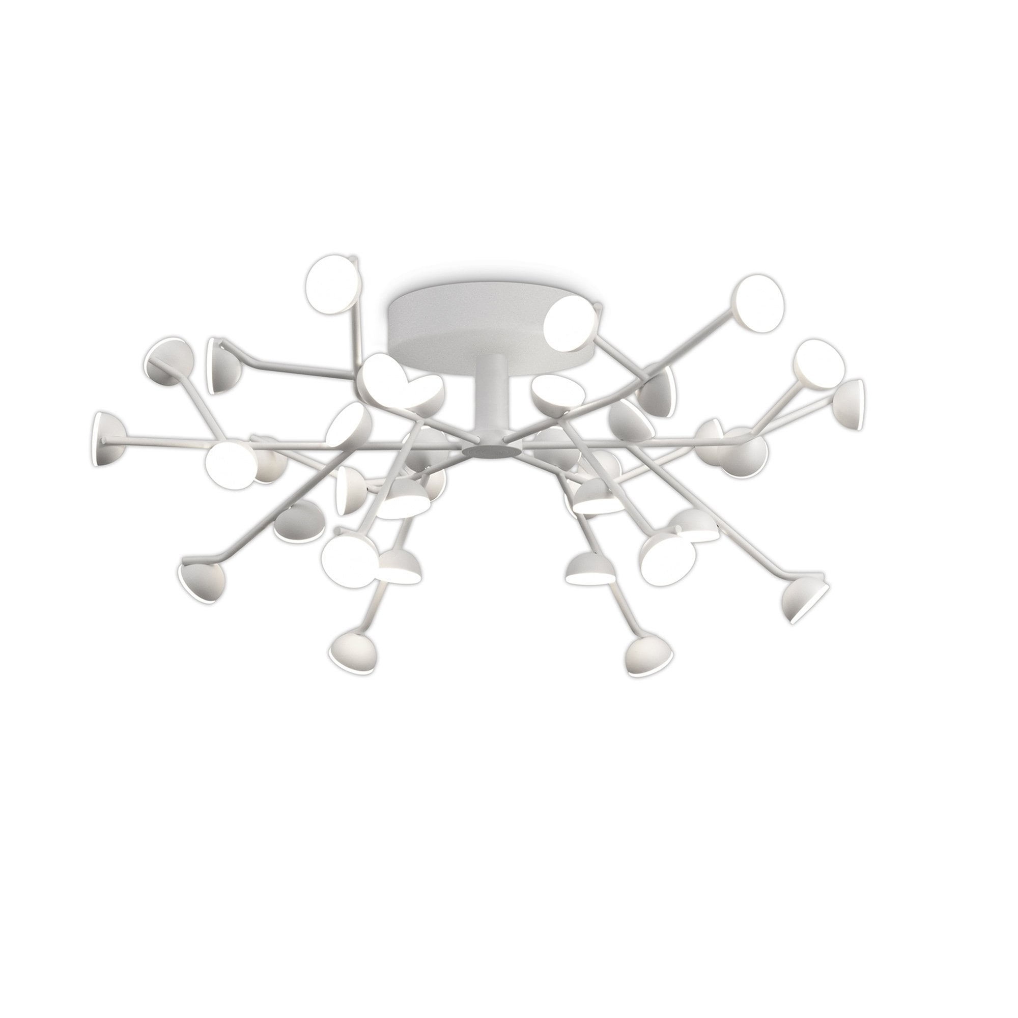 M6415 Adn 36 Light Ceiling Round 74cm 100W LED White