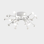 M6415 Adn 36 Light Ceiling Round 74cm 100W LED White