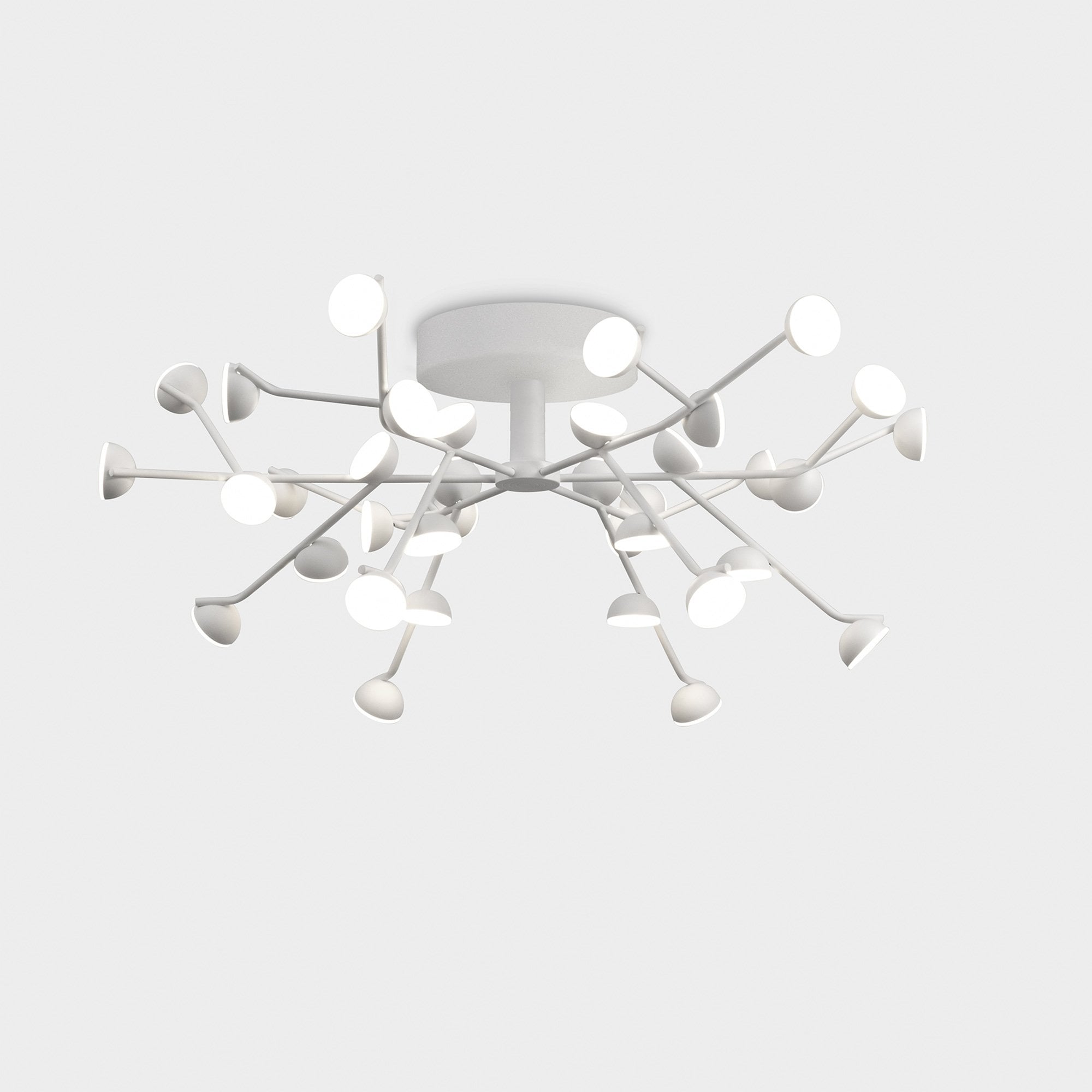 M6415 Adn 36 Light Ceiling Round 74cm 100W LED White