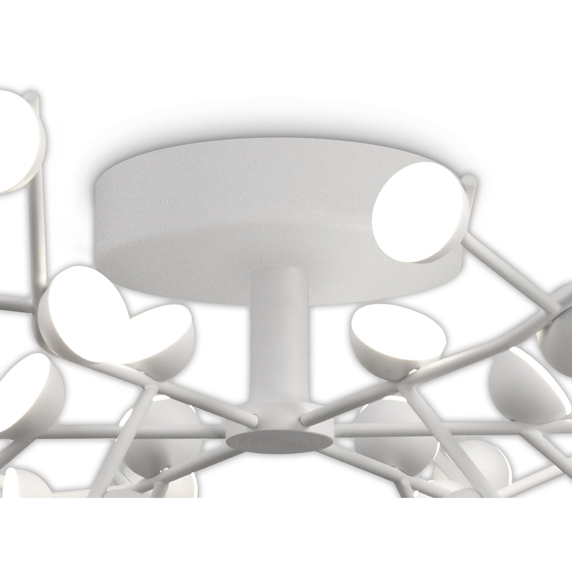 M6415 Adn 36 Light Ceiling Round 74cm 100W LED White